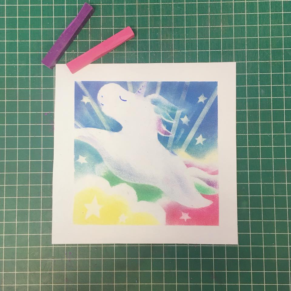 YB21 x Colorholic 日本和諧粉彩聖誕卡工作坊